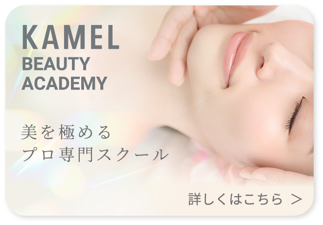 KAMEL BEAUTY ACADEMY 美を極めるプロ専門スクール 詳しくはこちら